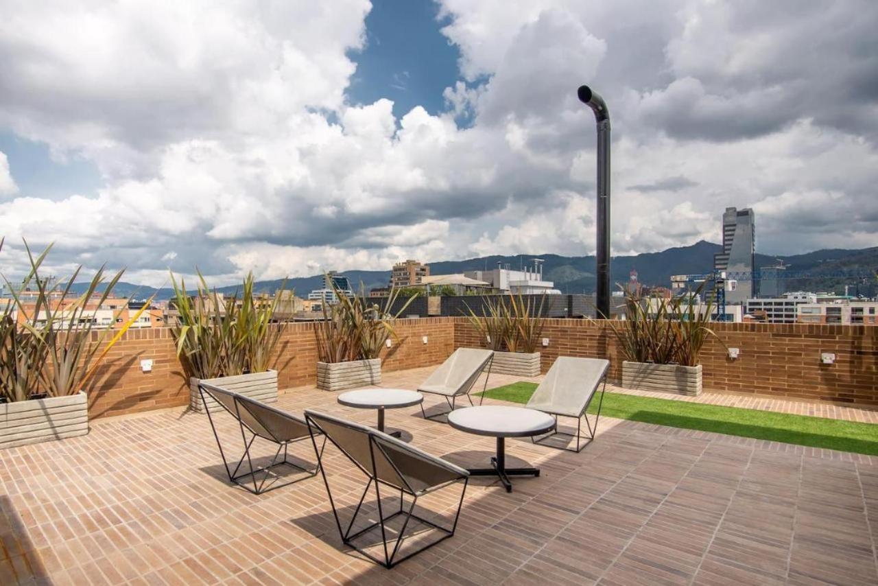 Lindo Apartamento Edificio Morph Chicó norte Bogotá Exterior foto